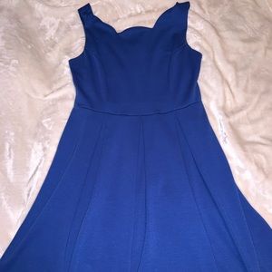 Blue dress